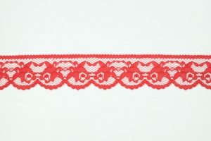 1.25 inch Flat Lace, Red (100 YARDS - FULL SPOOL) MADE IN USA